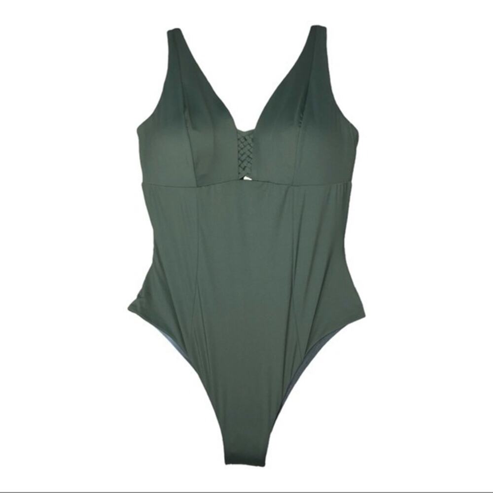 Sea Level Australia Plunge Multifit One Macrame in Khaki 4 NWT - Picture 5 of 10